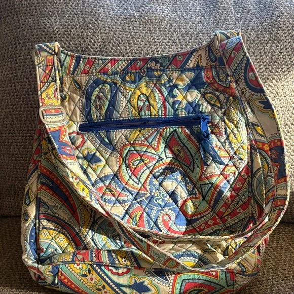 Vera Bradley Colorful Quilted Shoulder Bag - Picture 5 of 7